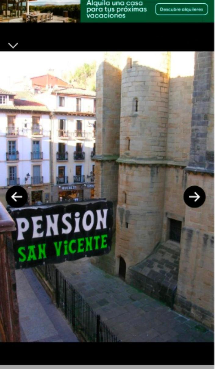 סן סבסטיאן Pension San Vicente מראה חיצוני תמונה